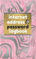 Internet Address & Password Logbook