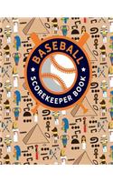 Baseball Scorekeeper Book