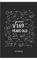 169 Years Old Notebook