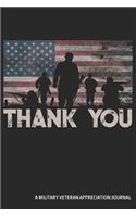 Thank You A Military Veteran Appreciation Journal