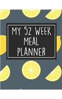 My 52 Week Meal Planner