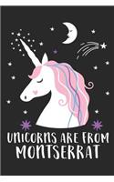 Unicorns Are From Montserrat: A Blank Lined Journal for Sightseers Or Travelers Who Love This Country. Makes a Great Travel Souvenir.