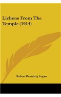 Lichens From The Temple (1914): (English)