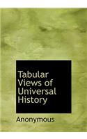 Tabular Views of Universal History