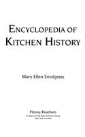 Encyclopedia of Kitchen History