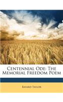 Centennial Ode