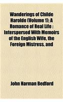 Wanderings of Childe Harolde (Volume 1); A Romance of Real Life