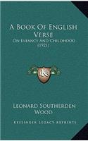 A Book Of English Verse