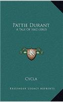 Pattie Durant