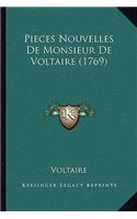 Pieces Nouvelles De Monsieur De Voltaire (1769)