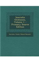 Isocratis Orationes, Volume 1