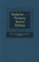Redactor... - Primary Source Edition