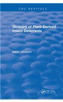 Glossary Of Plant Derived Insect Deterrents