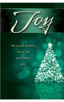 Joy Tree Advent Bulletin (Pkg of 50)