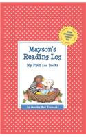 Mayson's Reading Log: My First 200 Books (GATST)(Grow a Thousand Stories Tall)