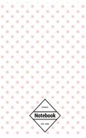 Gm&co: Notebook Journal Dot-Grid, Lined, Graph, 120 Pages 5.5x8.5 (Pastel Pink Polka Dot): Notebook Journal Dot-Grid, Lined, Graph, 120 Pages 5.5x8.5 (Pastel Pink Polka Dot)