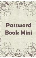 Password Book Mini Pattern: Password Book Mini / Diary / Notebook