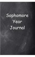 Sophomore Year Journal: (Notebook, Diary, Blank Book)