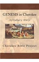 GENESIS in Cherokee
