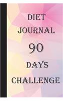 Diet Journal 90 Days Challenge