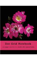Dot Grid Notebook 120 Pages Size 8.5 X 11 Inches Dots Spaced 5mm.
