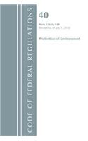 Code of Federal Regulations, Title 40 Protection of the Environment 136-149, Revised as of July 1, 2018: (Code of Federal Regulations, Title 40 Protection of the Environment)