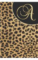 Letter A Notebook