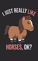 I Just Really Like Horses, OK?
