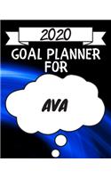 2020 Goal Planner For Ava