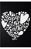 Happy Father's Day: 100 Pages 6'' x 9'' Lined Writing Paper - Best Gift For Father