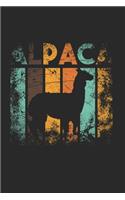 Alpaca Notebook: Diary Journal, Sketchbook 6x9 inches with 120 Blank Pages For Drawing, Notes, Sketches