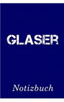 Glaser Notizbuch