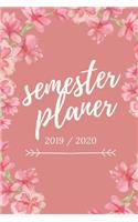 Semester Planer 2019 / 2020: A5 Coole Geschenkidee PUNKTIERT zum Studium - Notizbuch für Studenten - Studienbeginn - Erstes Semester - Pruefung - Geburtstag - Terminkalender