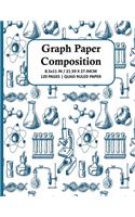 Graph Paper Composition Notebook