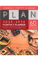 Monthly Planner 5 year