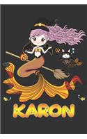 Karon: Karon Halloween Beautiful Mermaid Witch Want To Create An Emotional Moment For Karon?, Show Karon You Care With This Personal Custom Gift With Karon