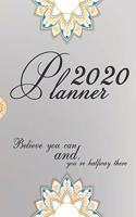 F4 2020 Planner Believe and You can