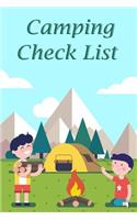Camping Check List