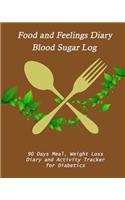Food and Feelings Diary & Blood Sugar Log