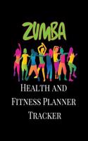 Health and Fitness Planner Tracker: A Zumba Black Dance Theme 90 Day Daily Planner, Workout, Exercise and Food Planning Journal with Fitness Calendar and Motivational Quotes for Men and Women to Achieve That Dream Body