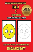 Nachzeichnen und Ausmalblätter (Emoji 2)