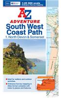 SW Coast Path North Devon Adventure Atlas