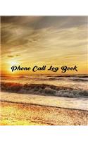 Phone Call Log Book