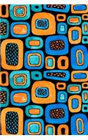 Bullet Journal Notebook Colorful Abstract Watercolor Pattern 1