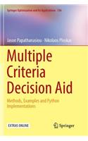 Multiple Criteria Decision Aid