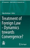 Treatment of Foreign Law - Dynamics towards Convergence?