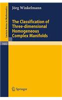 The Classification of Three-dimensional Homogeneous Complex Manifolds