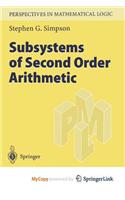 Subsystems of Second Order Arithmetic