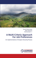 Multi-Criteria Approach For Job Preferences