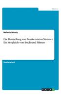 Darstellung von Frankensteins Monster. Ein Vergleich von Buch und Filmen